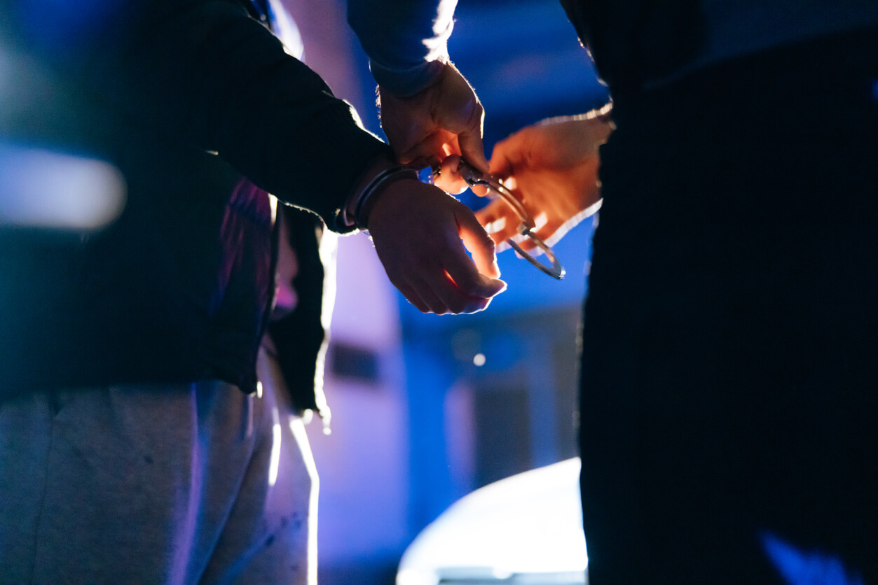 Man getting arrested for prostitution